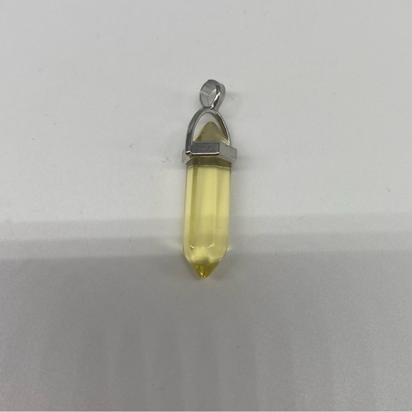 Fashion Natural Stone Crystal Pillar Pendants Jewelry Making DIY Necklace 1pc - Picture 7 of 11